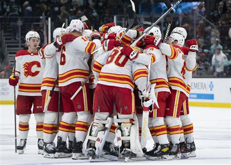 did calgary flames win tonight.